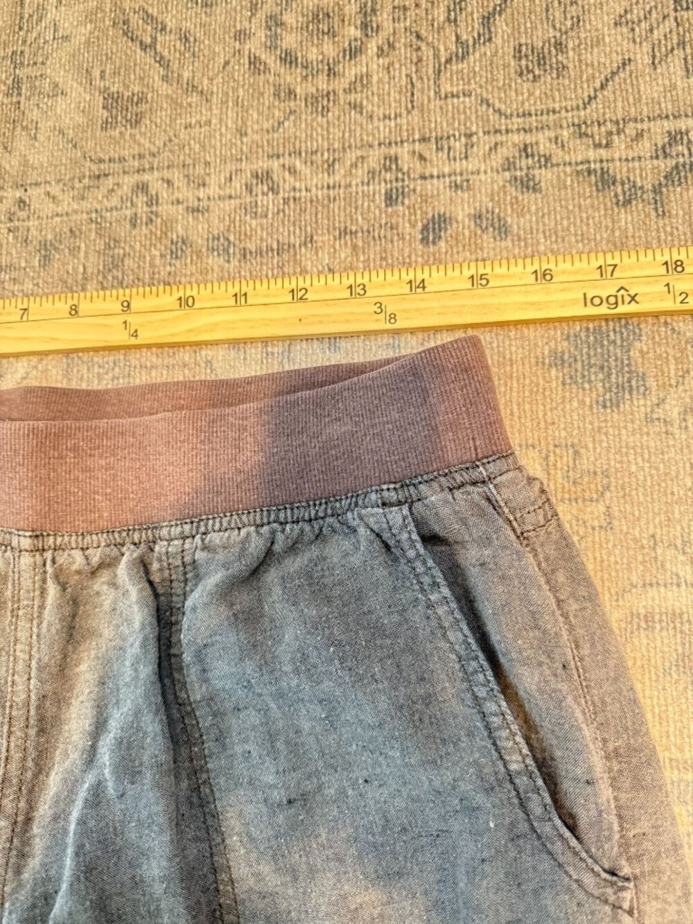Toad & Co Women's Lina Linen Pull On Pants Medium Brown Lagenlook Coastal - Picture 11 of 11